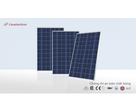  Tấm pin năng lượng mặt trời Canadian- PoLY 270W